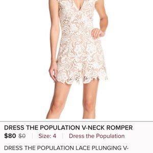 DRESS THE POPULATION ROMPER